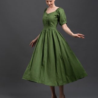 Vintage Linen Dress