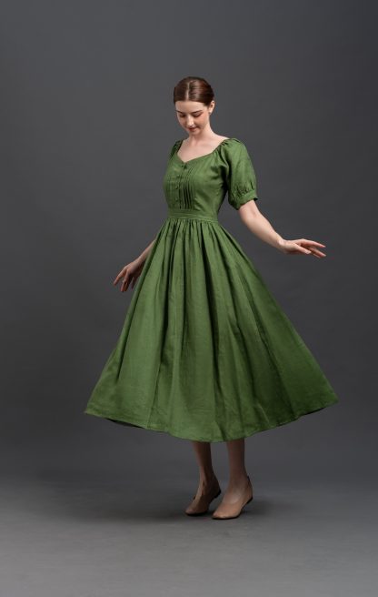 Vintage Linen Dress