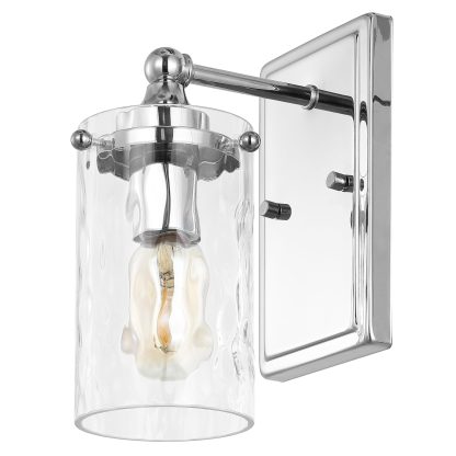 Gold Single Glass Shade Wall Sconce - Image 4