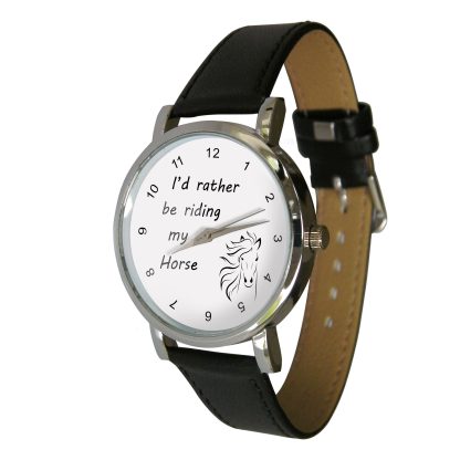 I’d Rather Be Riding My Horse Watch – Equestrian Lover’s Edition