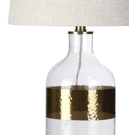 Pastoral style glass LED desk lamp - Image 5