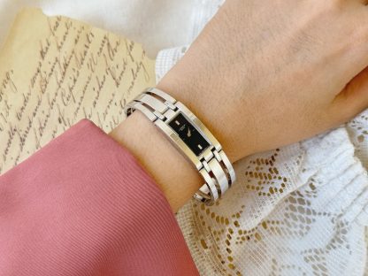 Women's Silver Bracelet Watch