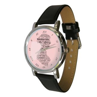 Jane Austen Literary Silhouette Watch - Classic Watch
