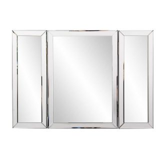 Tri-fold dressing mirror