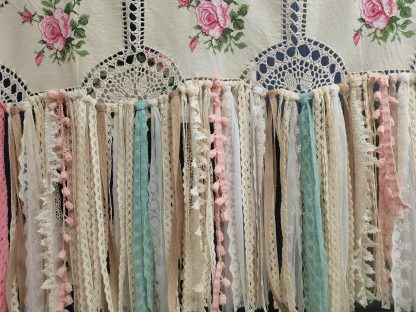 Unique beige lace curtains - Image 4