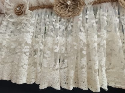 Lace curtain valance - Image 2