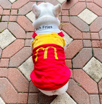 Pet 3D French Fries Onesie