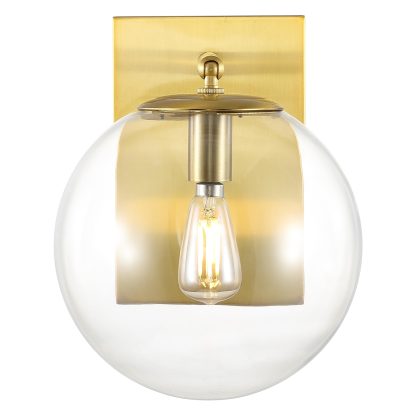 Nordic style brass glass wall lamp - Image 8
