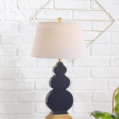 Modern ceramic bedside table lamp - Image 3