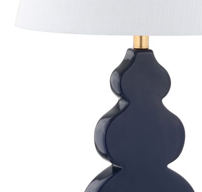 Modern ceramic bedside table lamp - Image 2