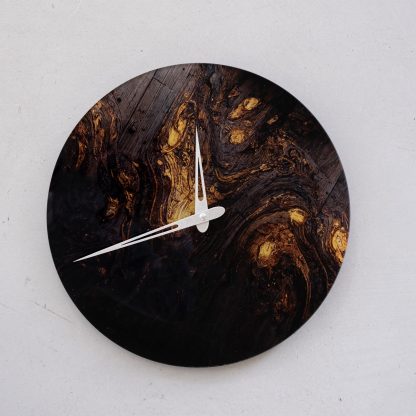 Elegant Geode Wall Clock - Image 4