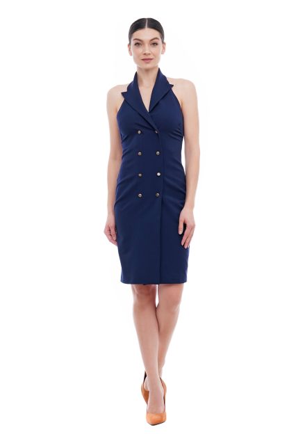 Ladies Sleeveless Backless Dress - Image 5
