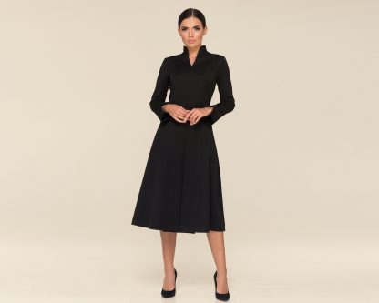 Ladies elegant black dress