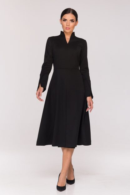 Ladies elegant black dress - Image 2