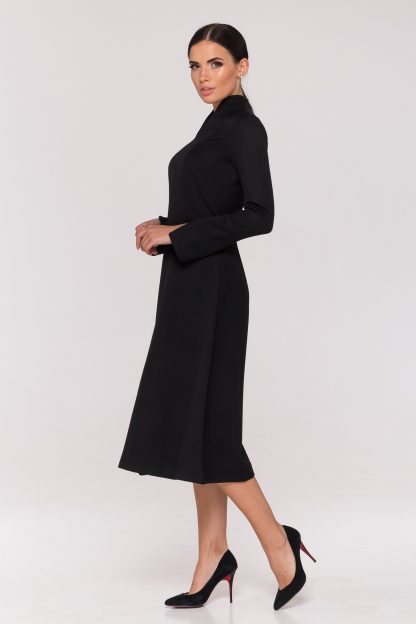 Ladies elegant black dress - Image 4
