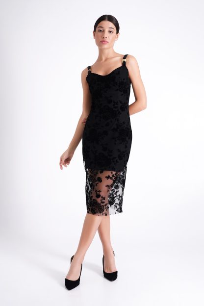 Ladies suspender lace dress - Image 2