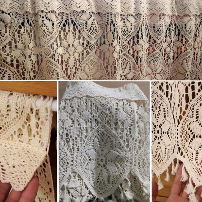 Crochet Curtains for Cabinets - Image 6