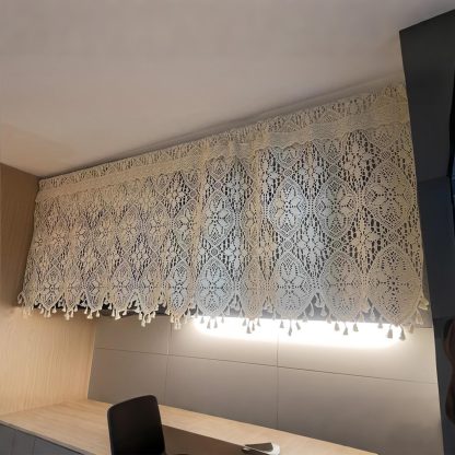 Crochet Curtains for Cabinets - Image 5