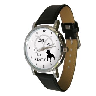 Love My Staffordshire Bull Terrier Watch