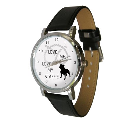 Love My Staffordshire Bull Terrier Watch