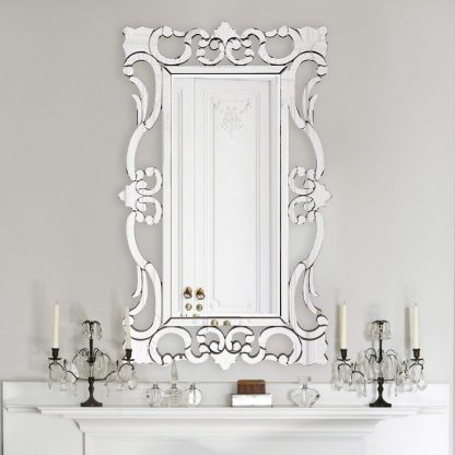 Fashion Decorative Rectangular Wall Mirror - Image 3