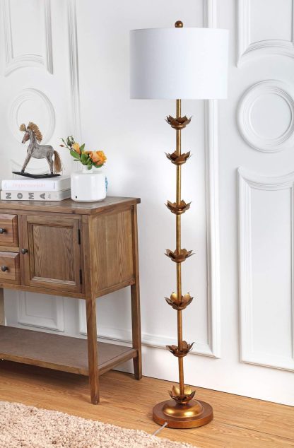 Lotus shape floor lamp
