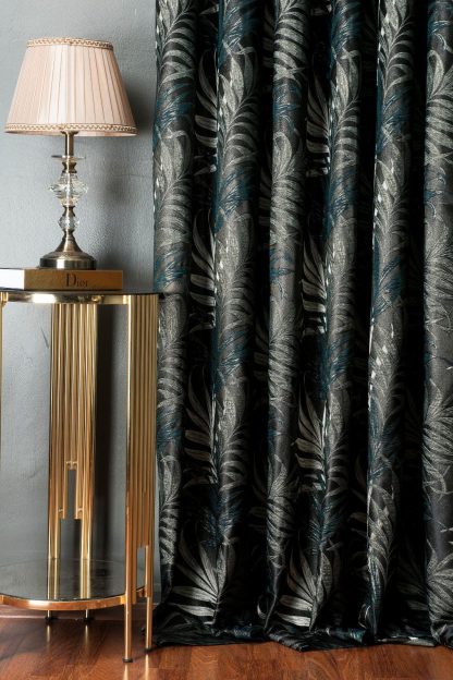 Vintage Jacquard Blackout Curtains - Image 3