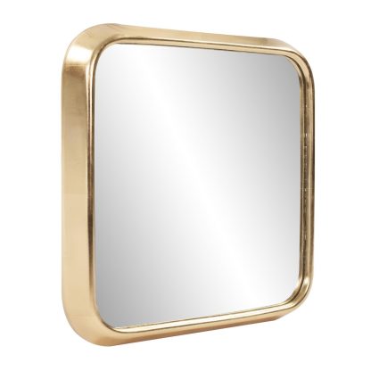 Gold frame square wall mirror - Image 5