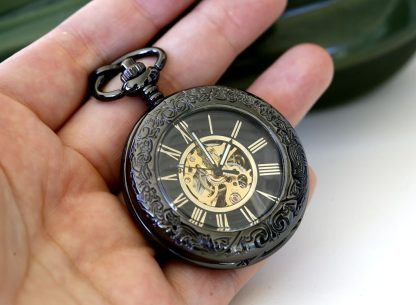 Modern Gothic Elegance Pocket Watch - Image 2