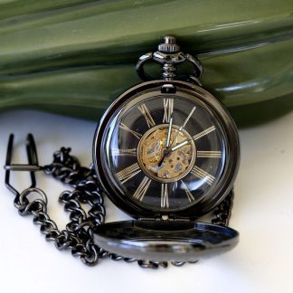 Modern Gothic Elegance Pocket Watch