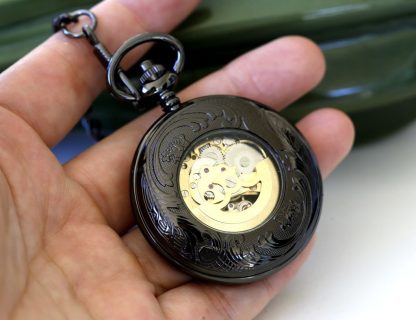 Modern Gothic Elegance Pocket Watch - Image 3