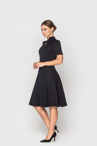 Modern cheongsam slim flared skirt - Image 5