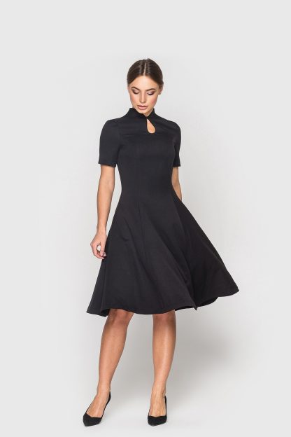 Modern cheongsam slim flared skirt - Image 3