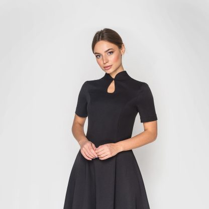 Modern cheongsam slim flared skirt - Image 2