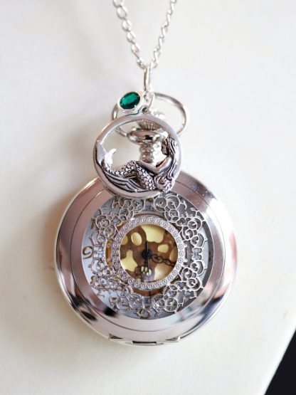 Modern retro fusion skeleton pocket watch - Image 2
