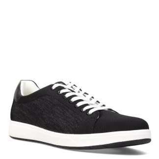 Men's knitted lace-up sneakers