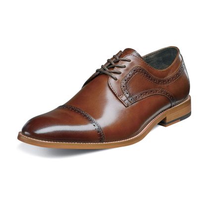 Men's Pointed Toe Lace-Up Oxford Shoes