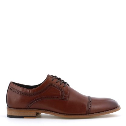 Men's Pointed Toe Lace-Up Oxford Shoes - Image 4