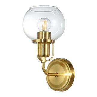 Nordic simple copper wall lamp