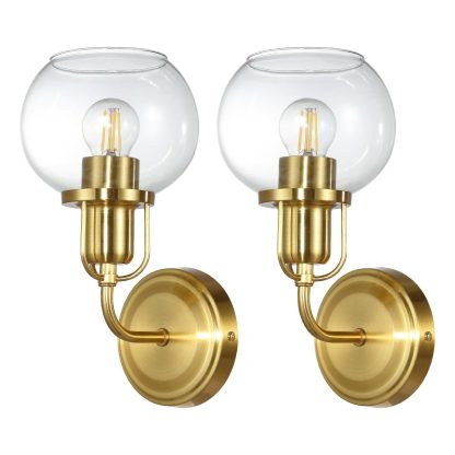 Nordic simple copper wall lamp - Image 3