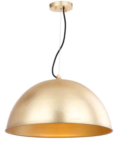 Golden semicircular chandelier - Image 6