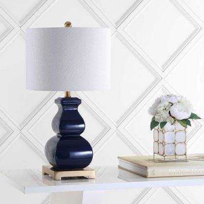 ceramic led table lamp modern - Image 4
