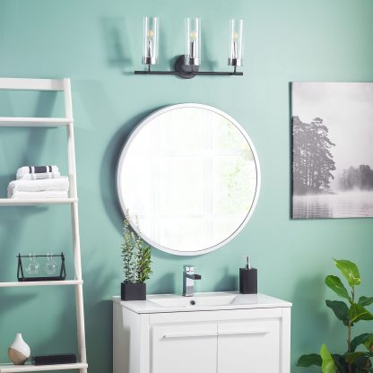 Modern Triple Glass Shade Wall Lamp - Image 3