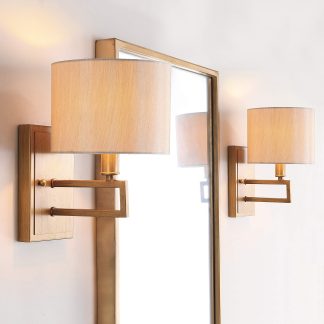 Vintage Brass Wall Sconce