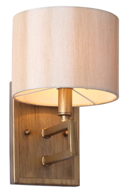 Vintage Brass Wall Sconce - Image 4
