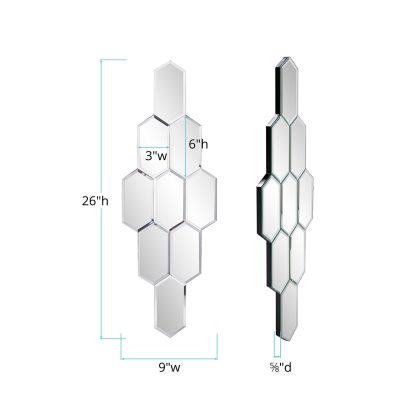 Modern Decorative Skylark Wall Mirror - Image 9