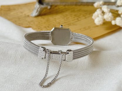 Silver Metal Women's Watch - Image 5