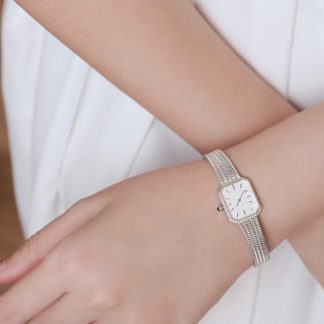 Silver Metal Women's Watch