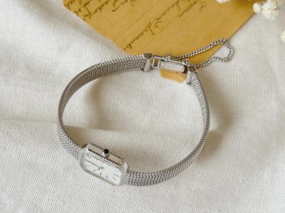 Silver Metal Women's Watch - Image 3