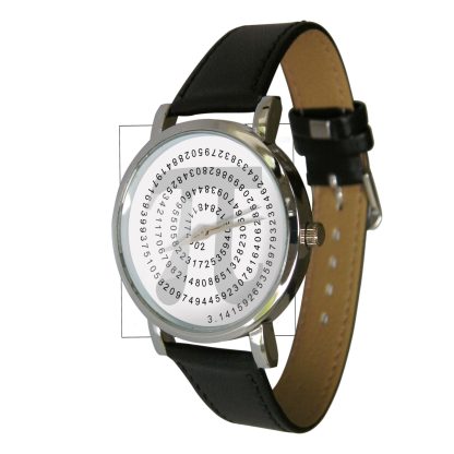Pi Spiral Watch – Mathematical Infinity Design